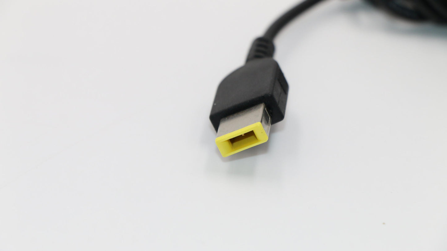 Lenovo 45W Rectangle AC Adapter, 3-Prong, COO, Black - 01FR035