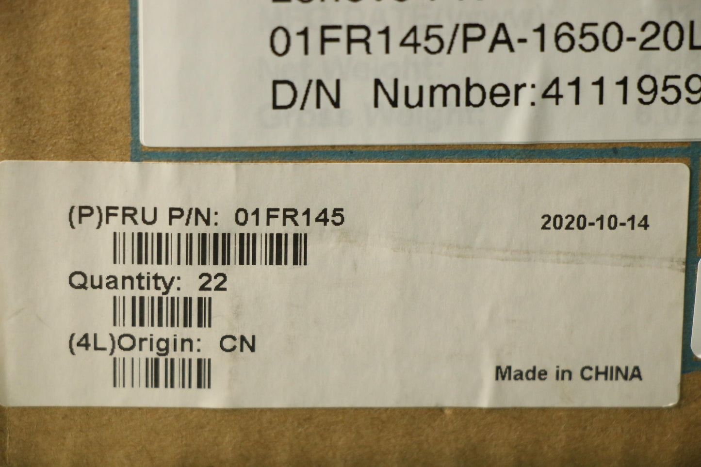 Lenovo Circular Adapter, 65W, 2P COO Black - 01FR145