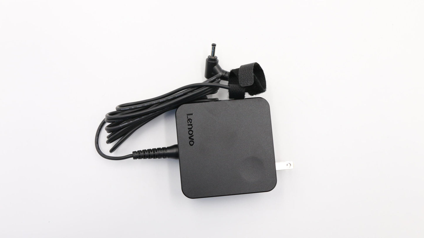 Lenovo Power Supply 65W Round AC Adapter 2 Prong Black - 01FR154