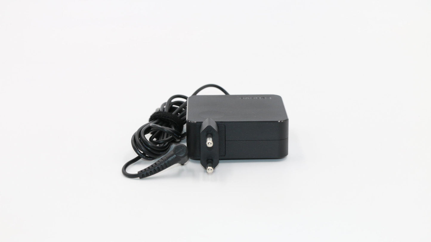 Lenovo - AC_ADAPTER, Round, 65W, 2P, COO, Black - 01FR157