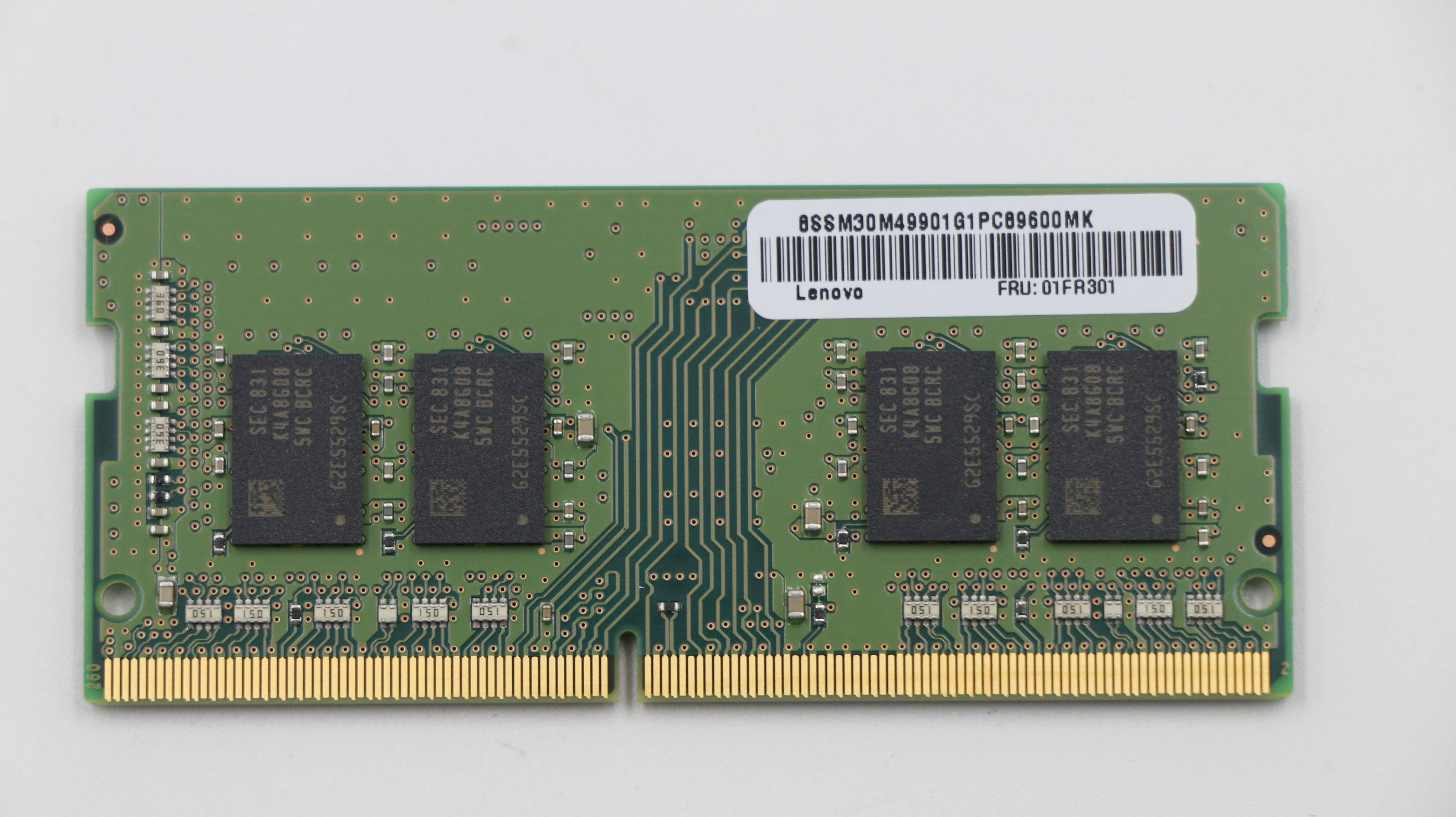 LenovoE440(i3/Win11/Office/SSD128G/メモリ8G Lenovo Memory 8G Ddr4 2400 Sodimm - 01FR301– LenovoPart