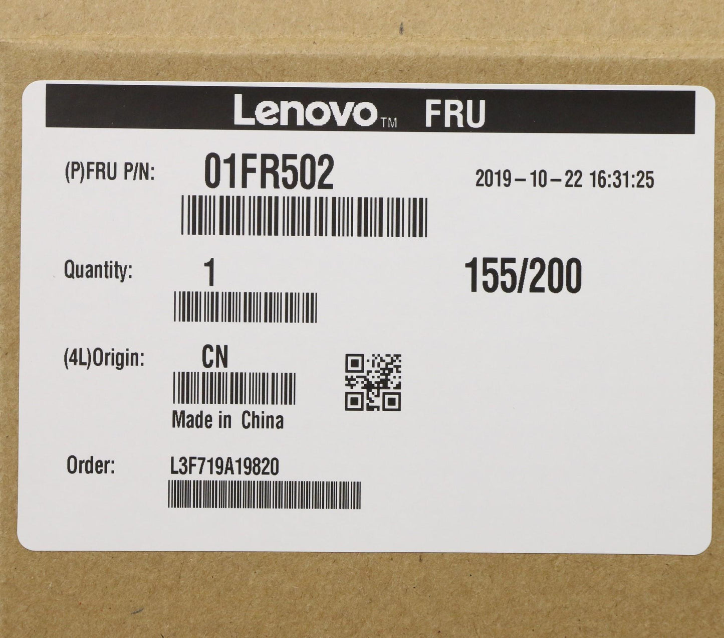 Lenovo 128GB SSD, 2.5", 7mm, SATA, SAMSUNG - 01FR502