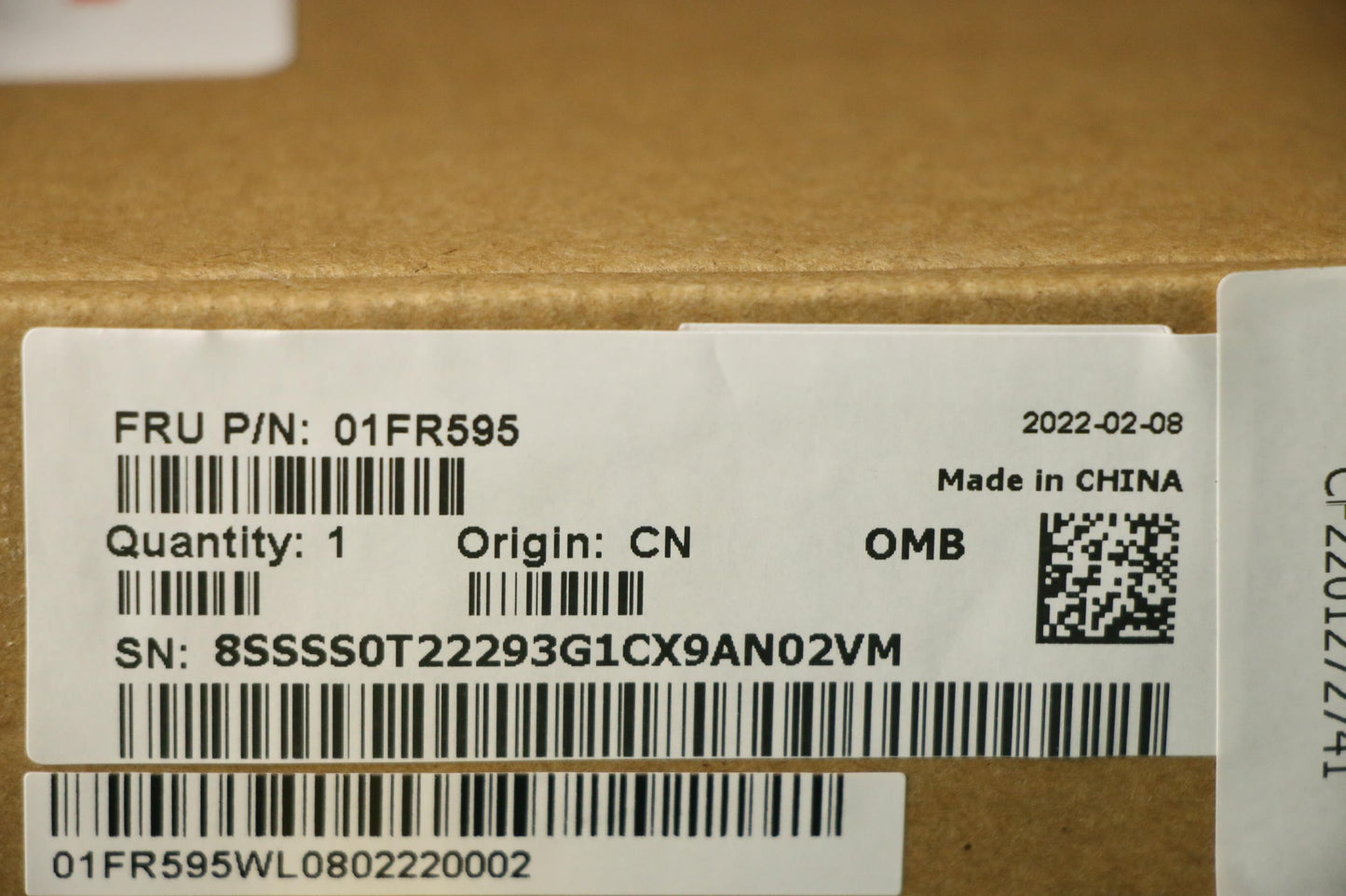 Lenovo SSD, 512GB, M.2, 2280, PCIe 3x4, Samsung - 01FR595