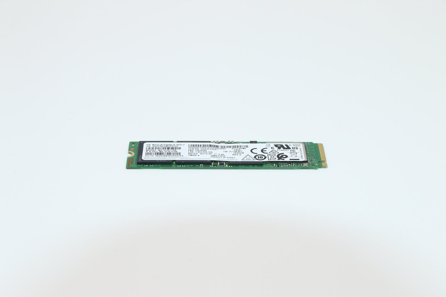 Lenovo 1TB SSD, M.2 2280, PCIe 3x4, Samsung - 01FR596