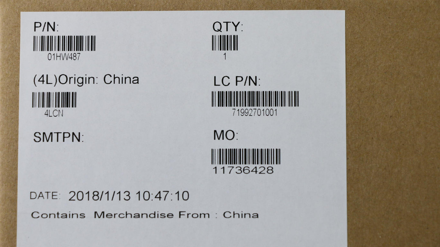 Lenovo USA English Backlit Keyboard - 01HW487