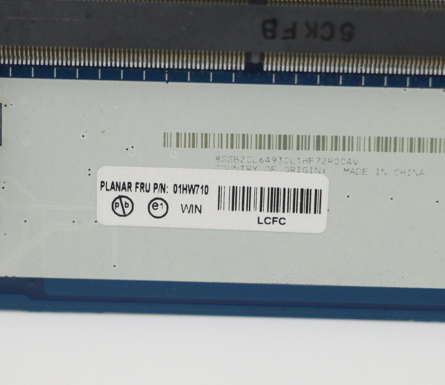 Lenovo System Board, A6-9500B, UMA Graphics, F-TPM HW, Windows - 01HW710