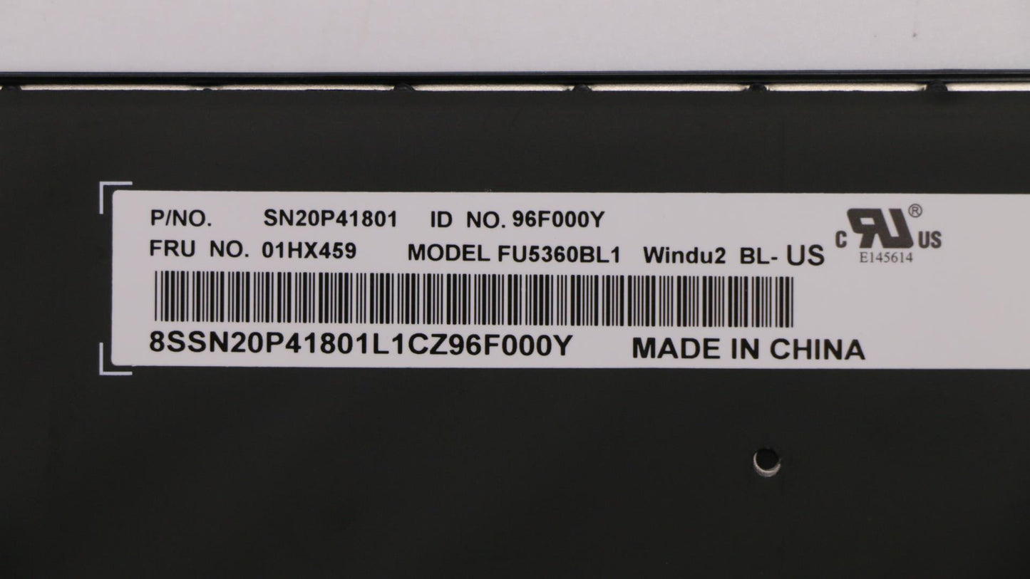 Lenovo USA English Backlit Keyboard - 01HX459