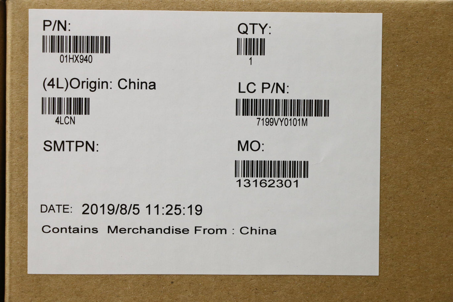 Lenovo BDPLANAR WIN, i7-8665U, 8GB, 9560, AMT, yTPM2 - 01HX940