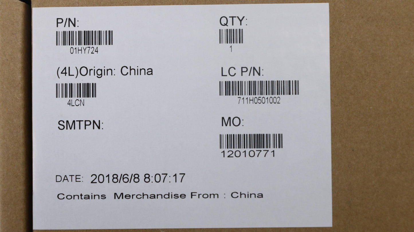 Lenovo LCD Bezel, Non-Touch, with Camera Slot - 01HY724