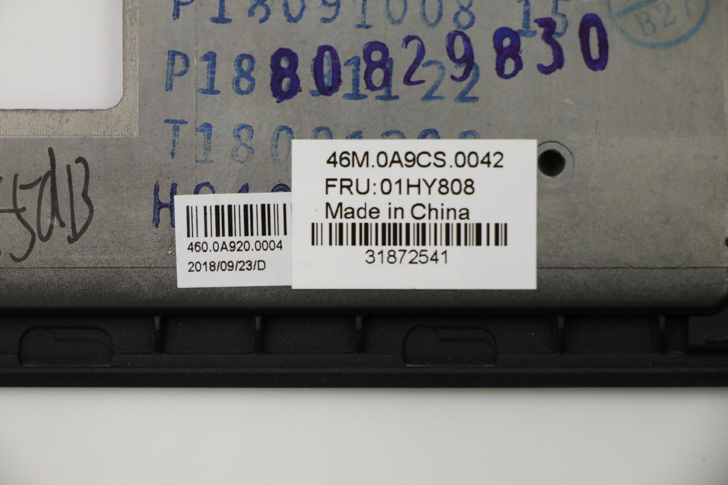 Lenovo C-Cover with Keyboard, USA English, Black, Backlit - 01HY808