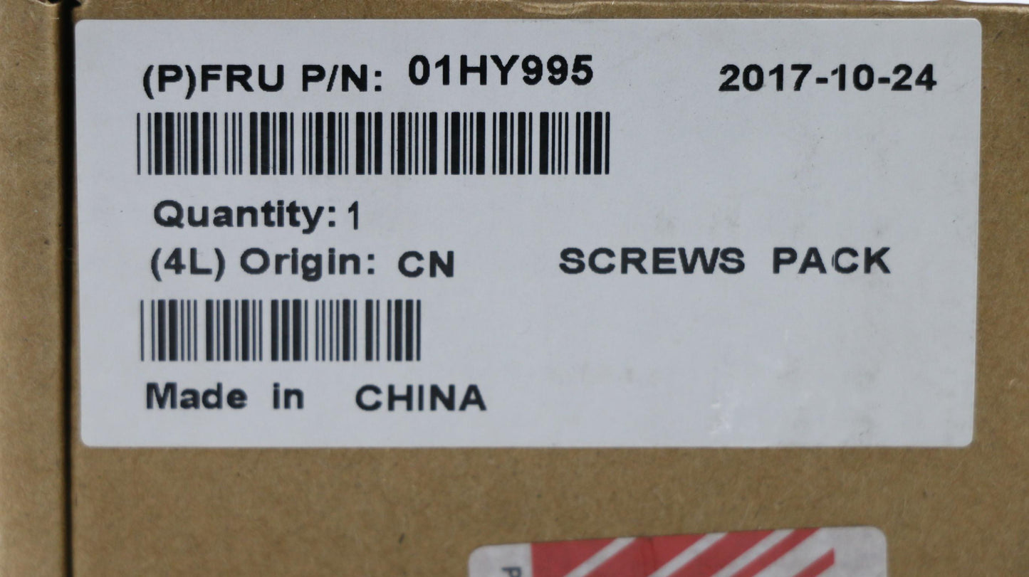 Lenovo Screw Misc Kit, Rv2 - 01HY995