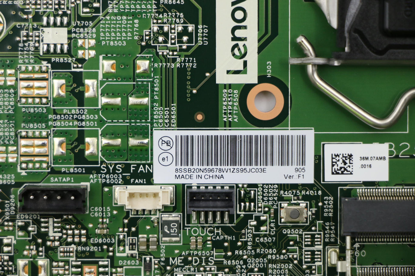 Lenovo System Board, W Macao M8 B250, 2D WDPK - 01LM202