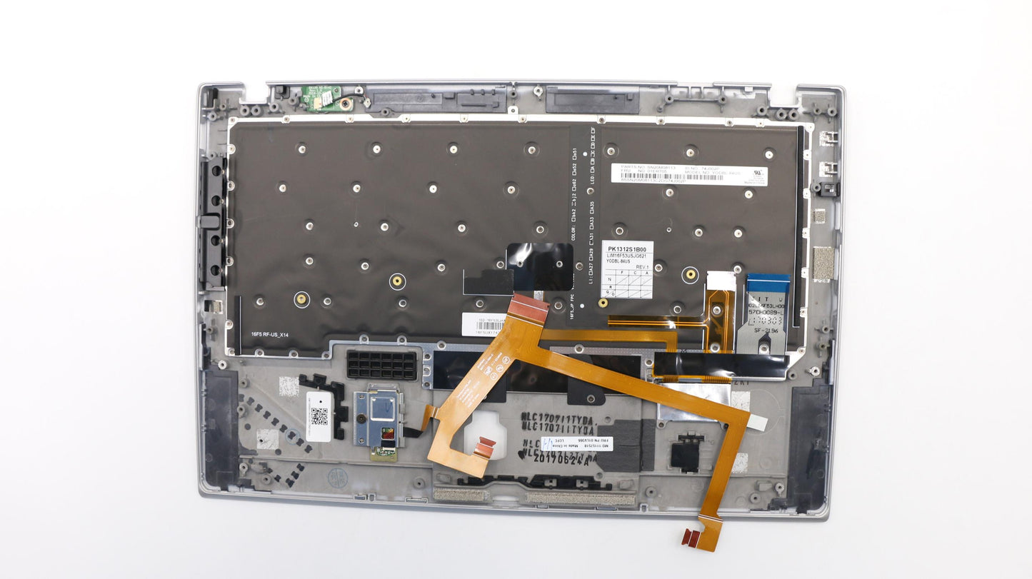Lenovo Keyboard Bezel Us Fpr Nfc Sv C - 01LV366
