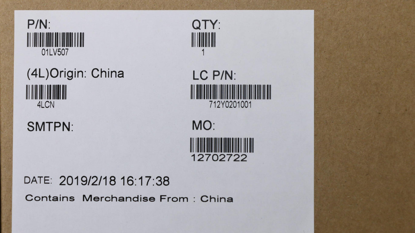 Lenovo Black Mylar Sheet - 01LV507