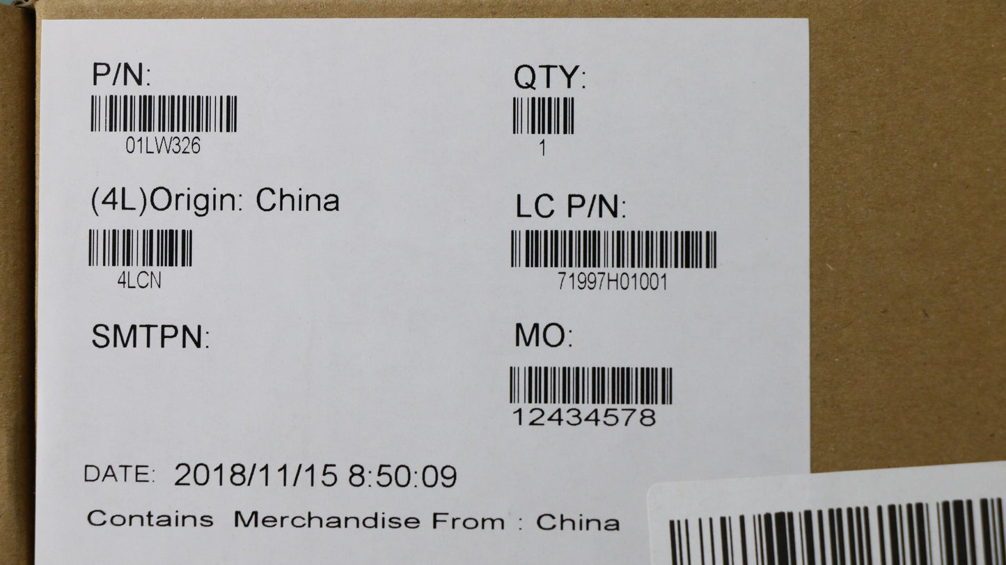 Lenovo Internal FRU Speaker - 01LW326