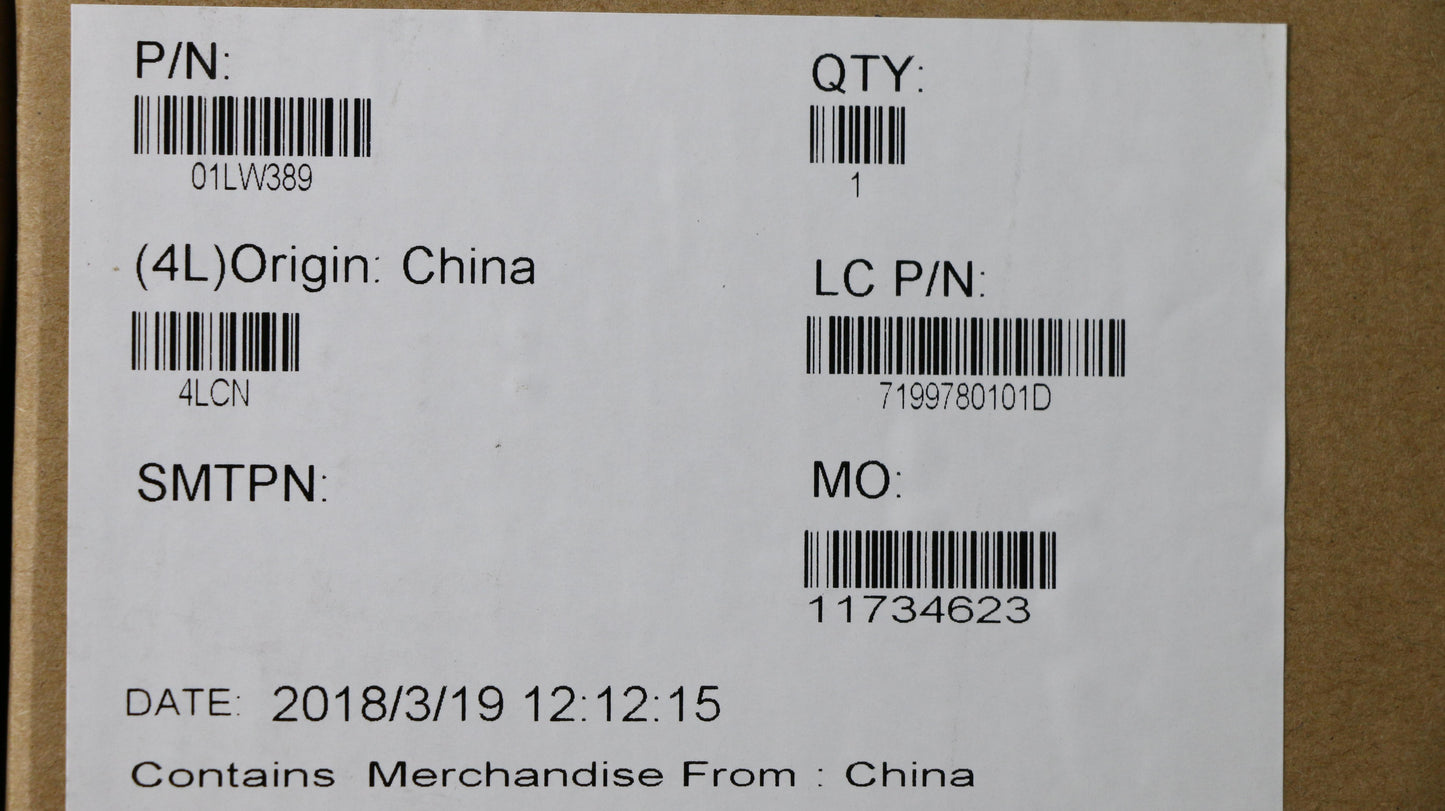 Lenovo El480 Mb Uma 3965U Nok Namt Yt - 01LW389