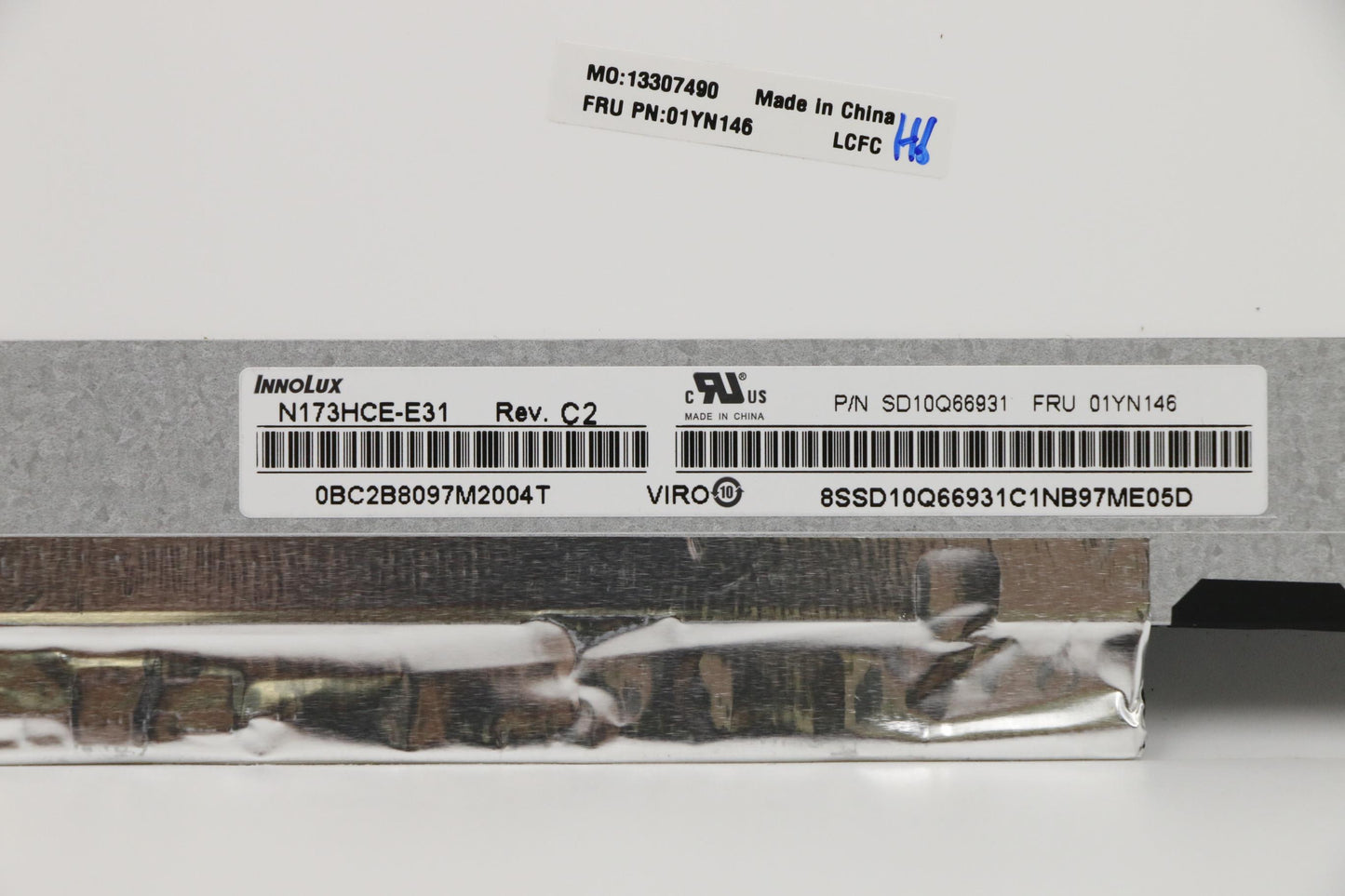 Lenovo 17.3" FHD Display, Anti-Glare, IPS - 01YN146