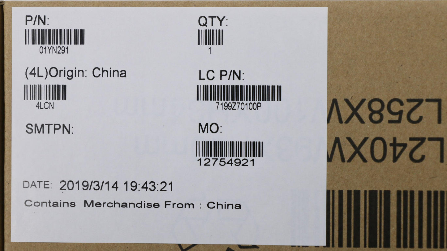 Lenovo IR Camera Cable, Slim FPC, Amphenol - 01YN291