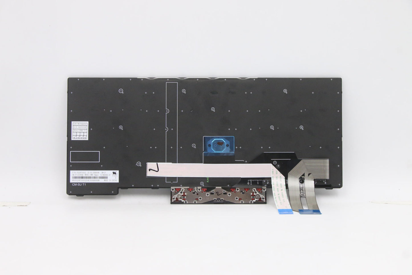 Lenovo Canadian French Keyboard, Black - 01YP482