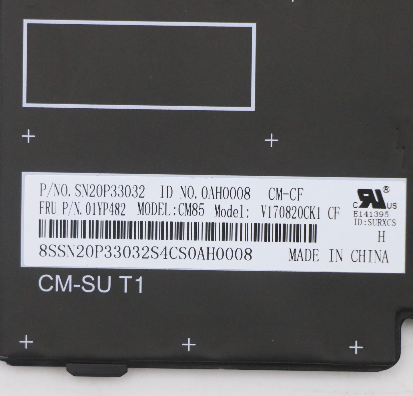 Lenovo Canadian French Keyboard, Black - 01YP482