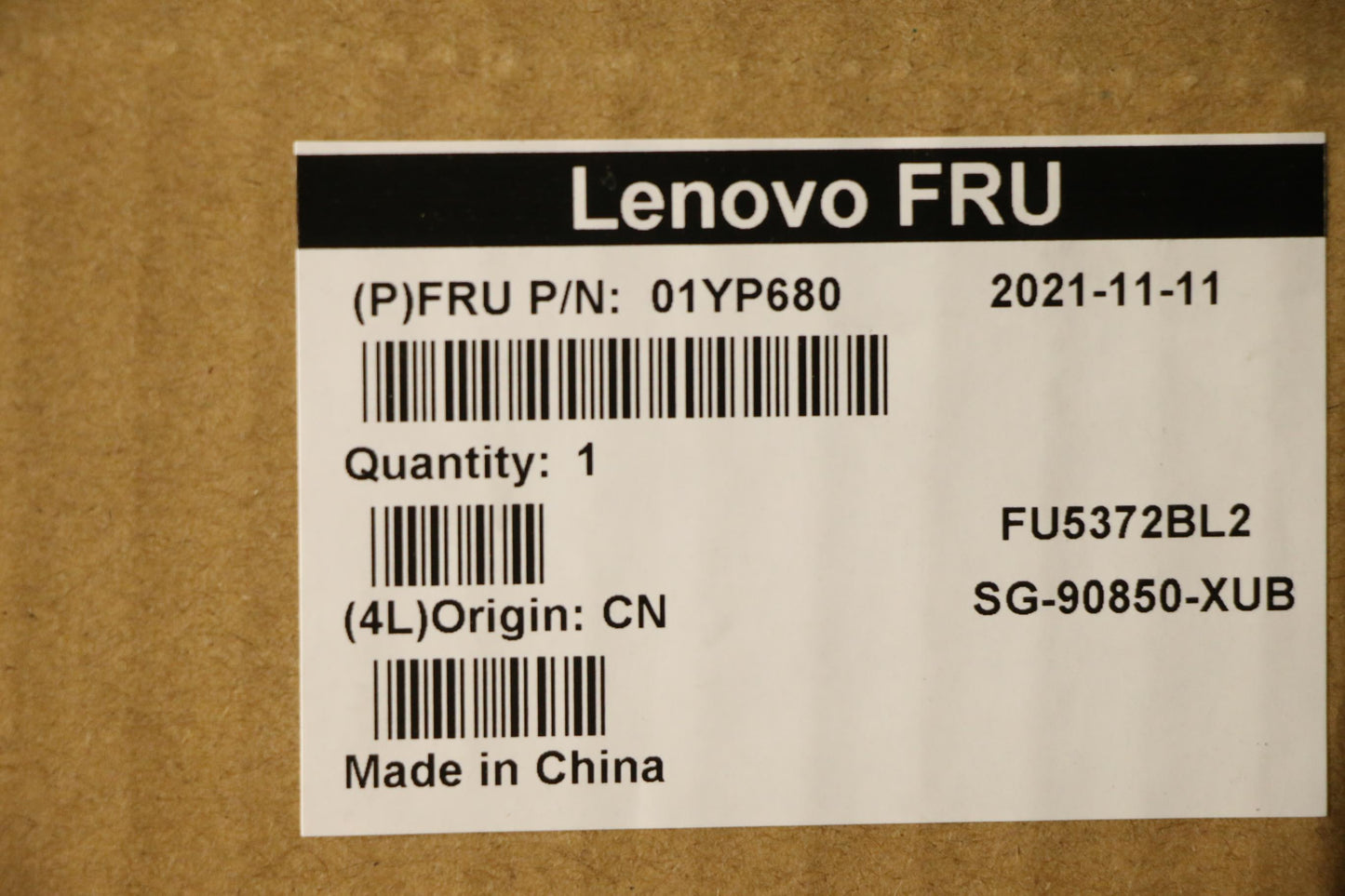 Lenovo Keyboard Internal Keyboard US English Backlit Num Pad - 01YP680