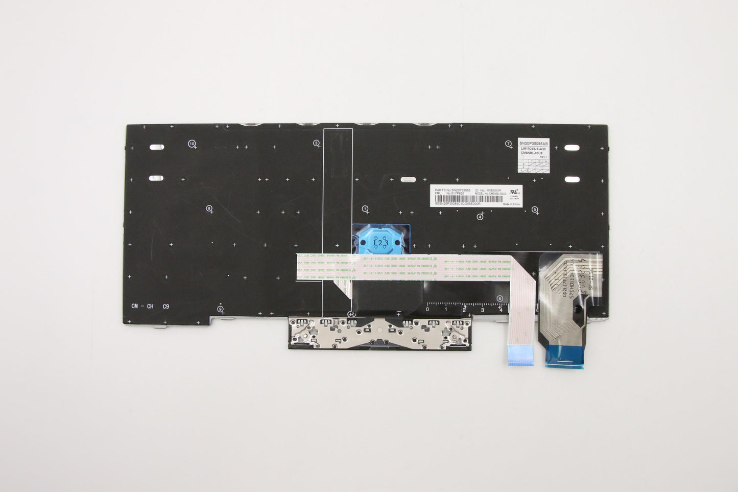 Lenovo English Silver Non-Backlit Keyboard - 01YP800