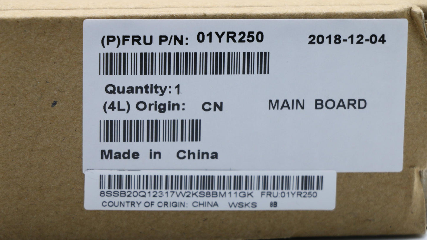 Lenovo Mb Win I58350U Amt Tpm2 Vp Lts - 01YR250