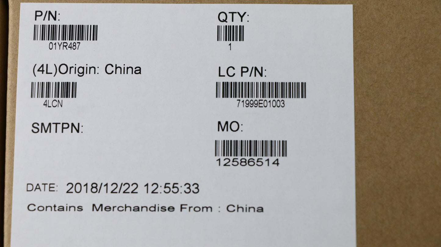 Lenovo Et480 Cover Assembly B Cover A - 01YR487