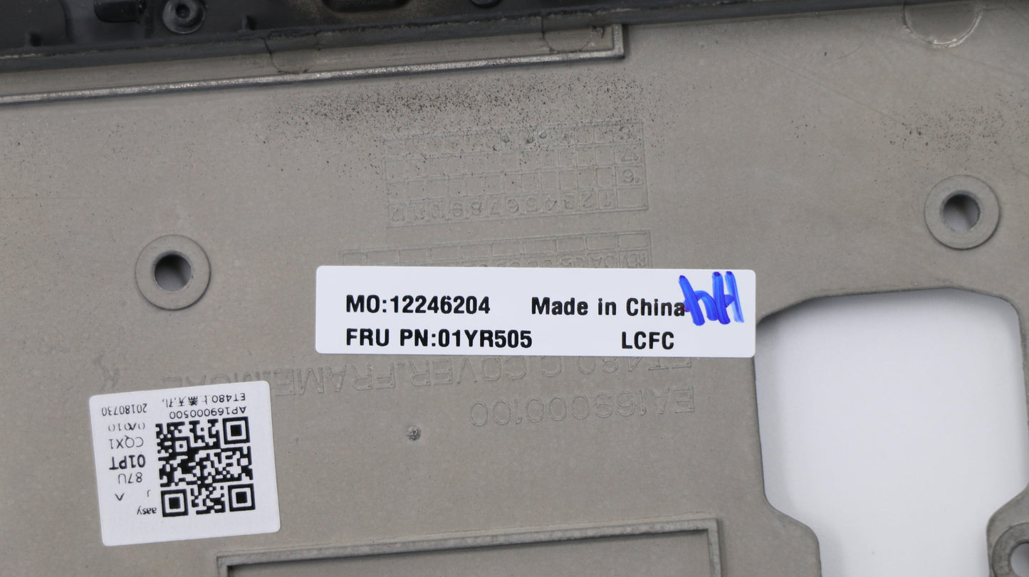 Lenovo Et480 Cover Assembly C Cover W - 01YR505