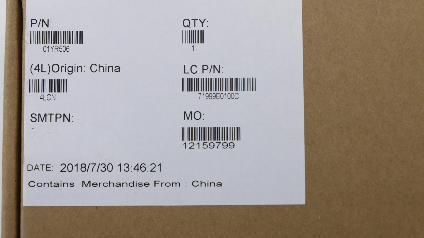 Lenovo Et480 Cover Assembly C Cover W - 01YR506