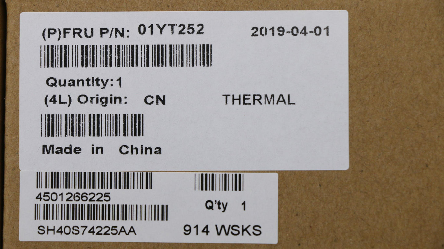 Lenovo Thermal Module with Integrated Fan - 01YT252