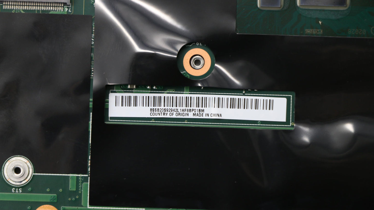 Lenovo System Board, Intel i5-7200U, 8GB RAM, HD Graphics, TPM2, Windows - 01YT257