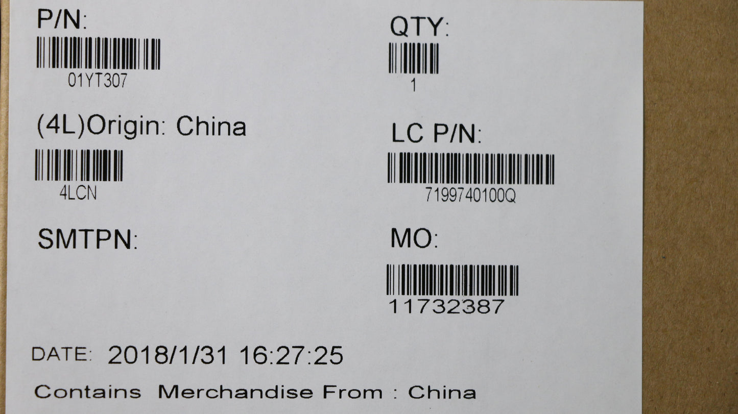 Lenovo Et481 Cover Assembly Fhd T 7Cm - 01YT307