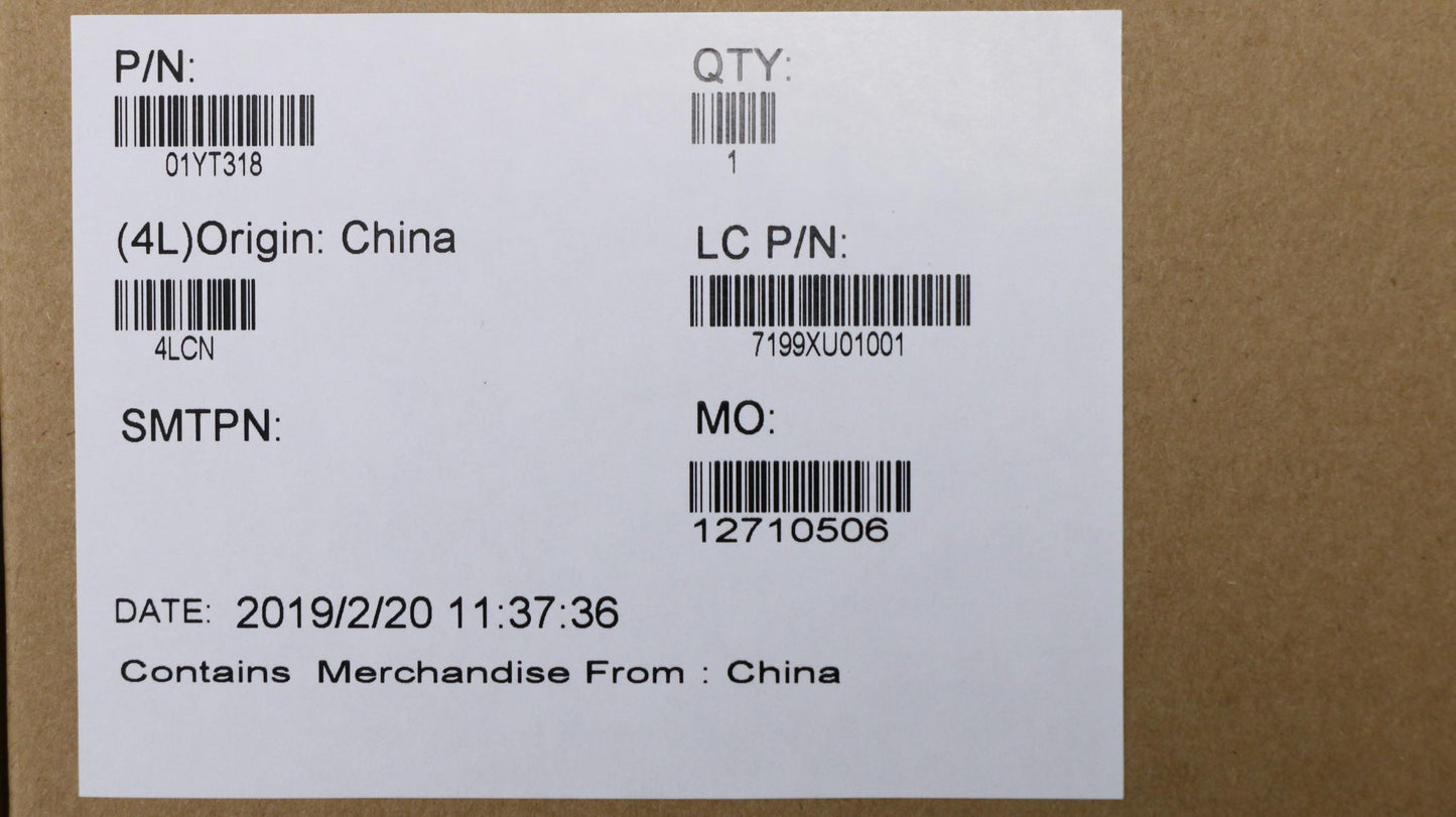 Lenovo B-Cover Assembly with Camera Shutter and IR Camera - 01YT318