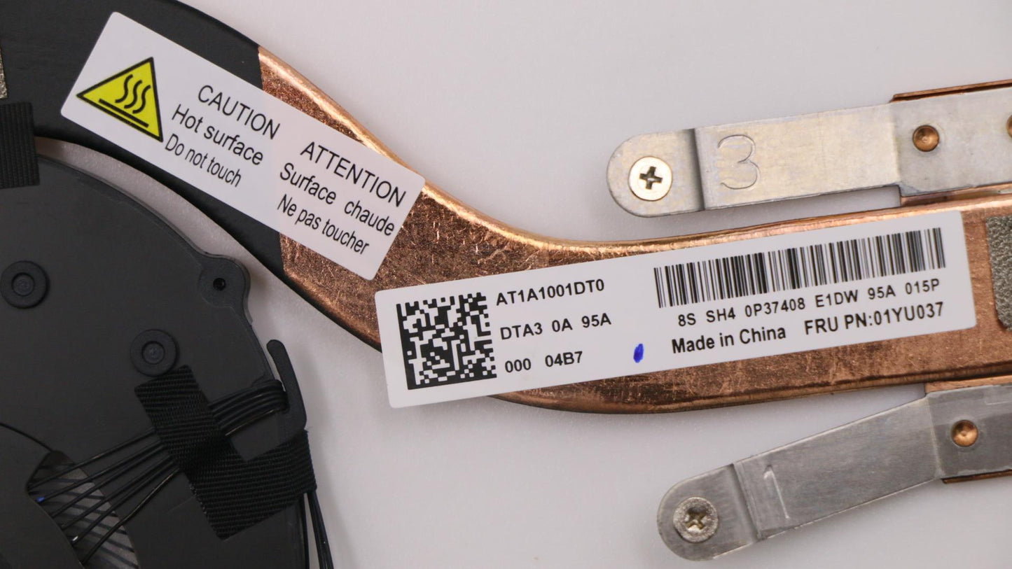 Lenovo Thermal Module W Fan Delta - 01YU037