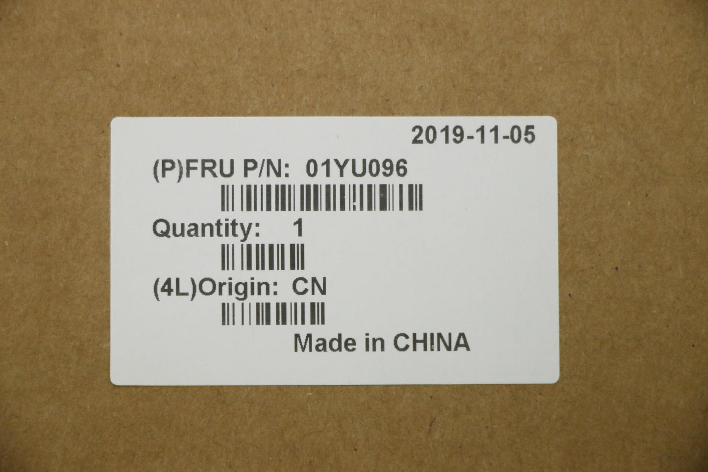 Lenovo CS16 2BCP, Glass Card, Black, Chicony - 01YU096