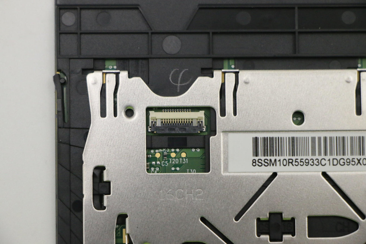 Lenovo CS16 2BCP, Glass Card, Black, Chicony - 01YU096