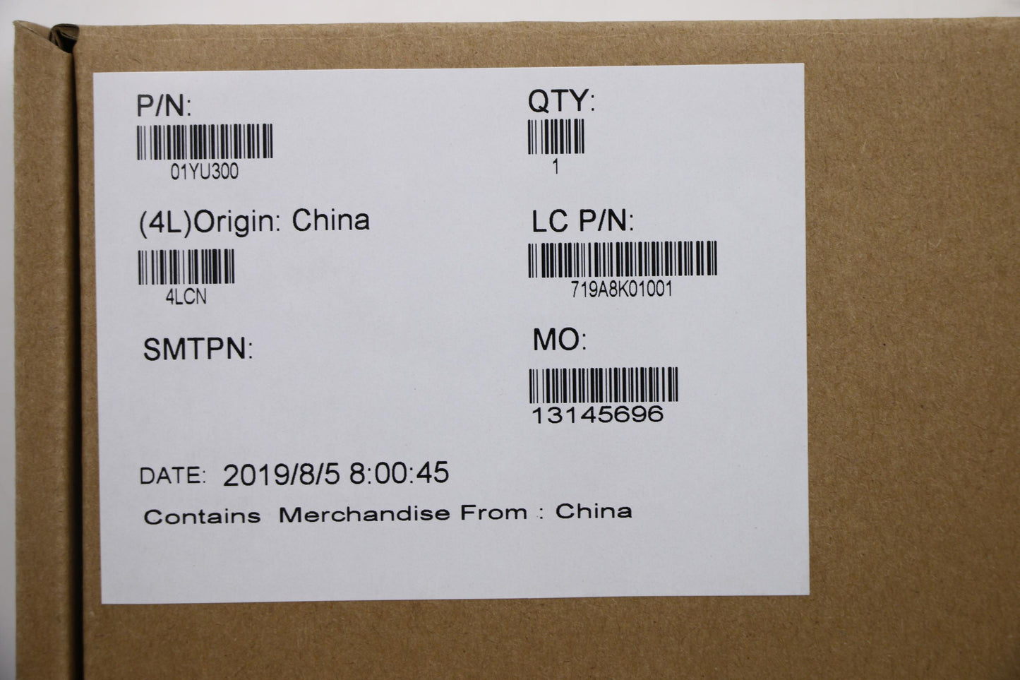 Lenovo Touchpad - 01YU300