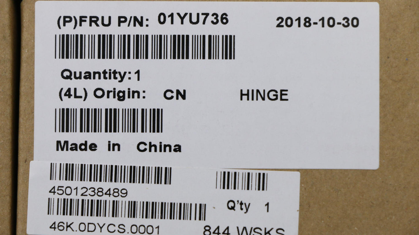Lenovo Hinge Kit, L/R LH - 01YU736