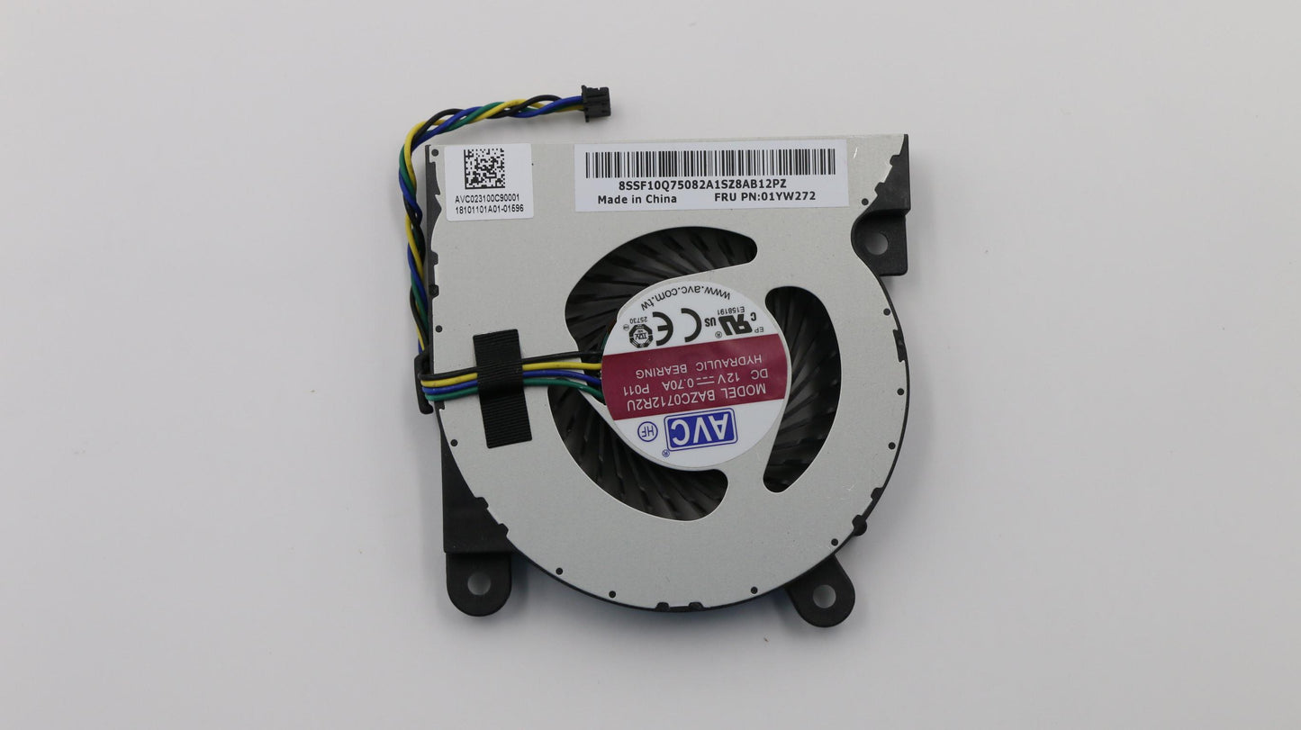 Lenovo Cooling Fan BLW 7012 12V 4 Pin 6000 RPM Fan - 01YW272