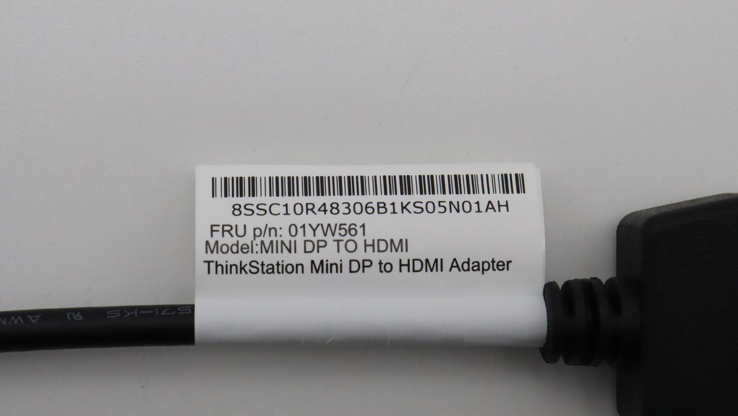 Lenovo Mini Display Port To Hdmi Dong - 01YW561