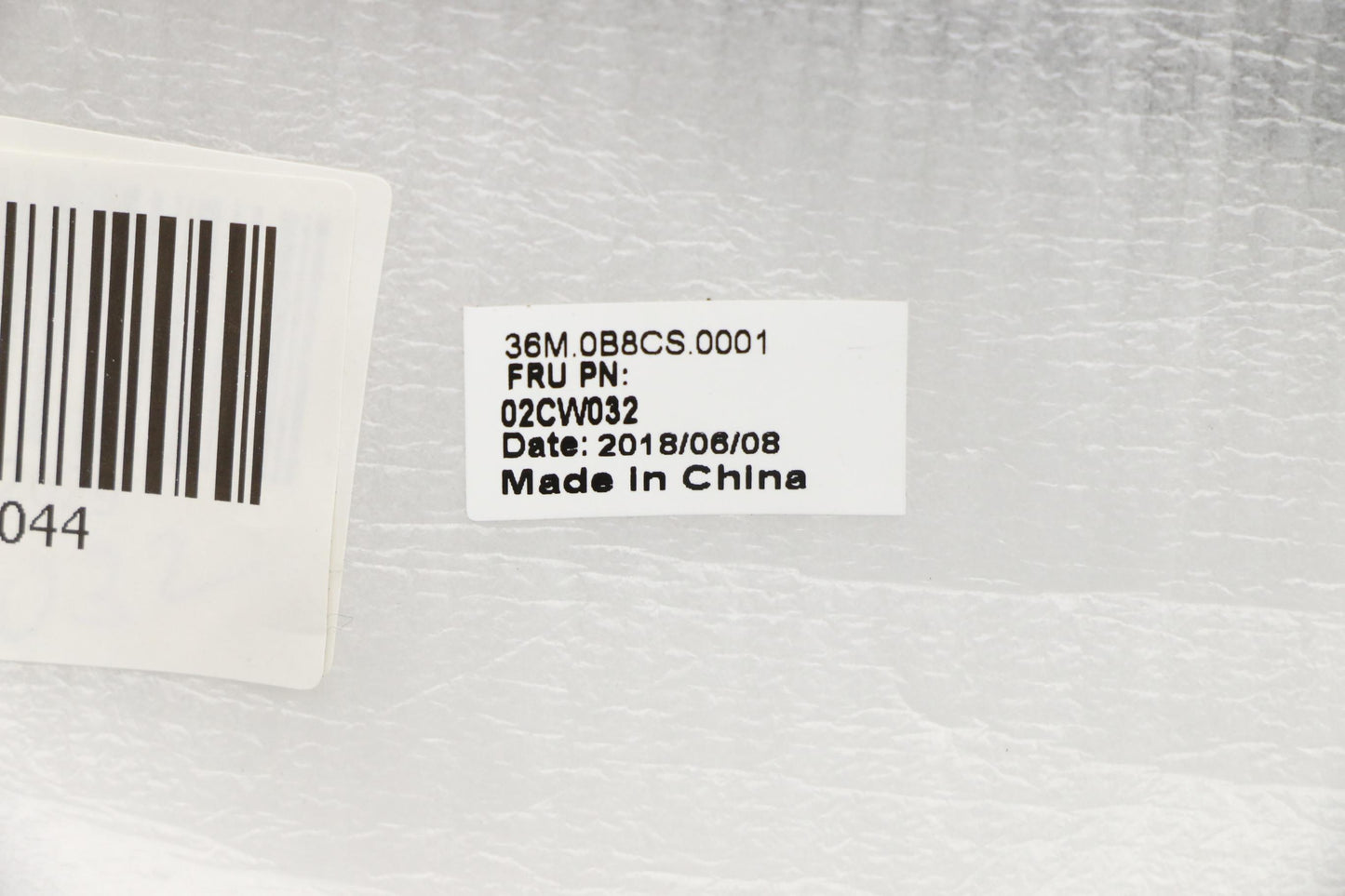 Lenovo Pack Bezel Front G A730S Wtape - 02CW032