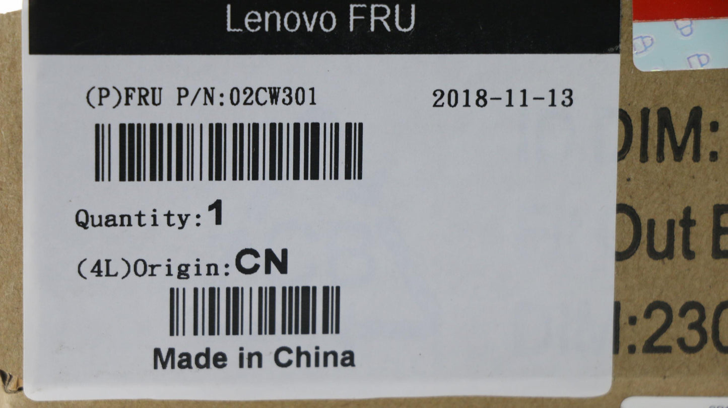 Lenovo Plastic Cover for Non-Camera, M920z - 02CW301