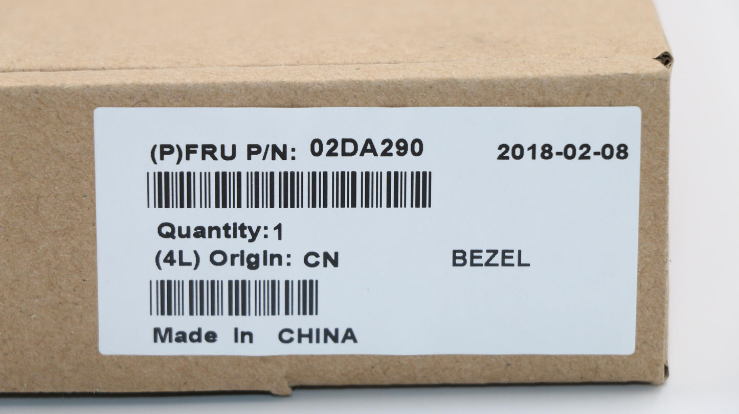 Lenovo LCD B Cover, CSS2, Oncell, Black - 02DA290