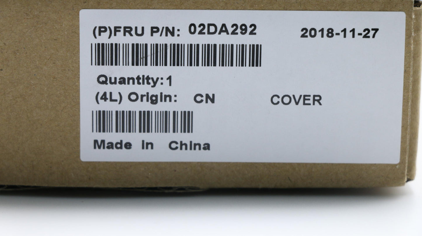 Lenovo LCD A Cover, Yoga, Black - 02DA292