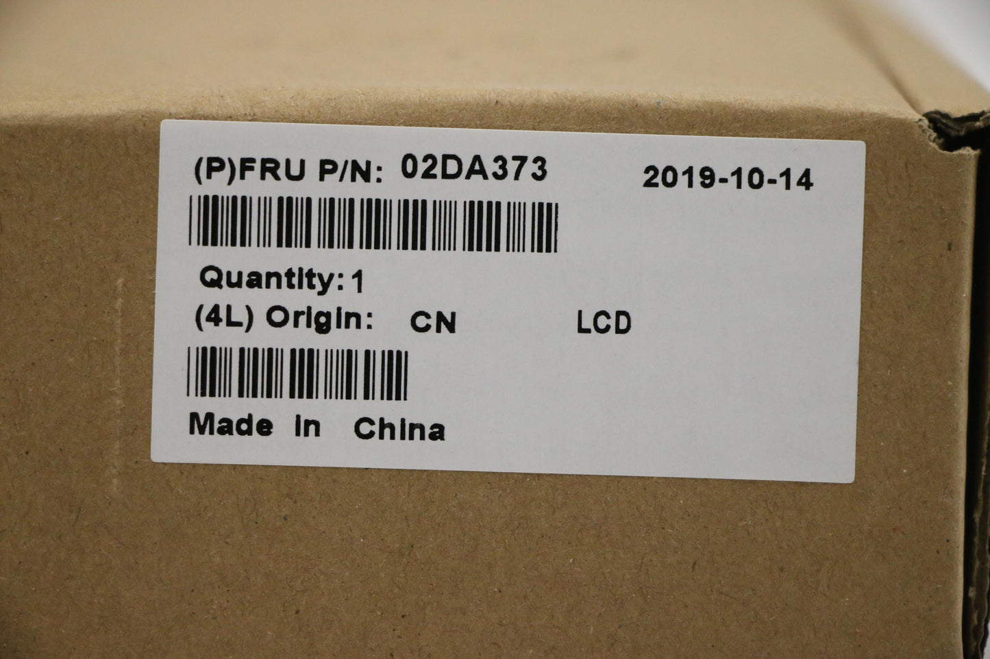 Lenovo Display, 13.3", FHD, Non-Touch, Anti-Glare, IPS, 250nit - 02DA373