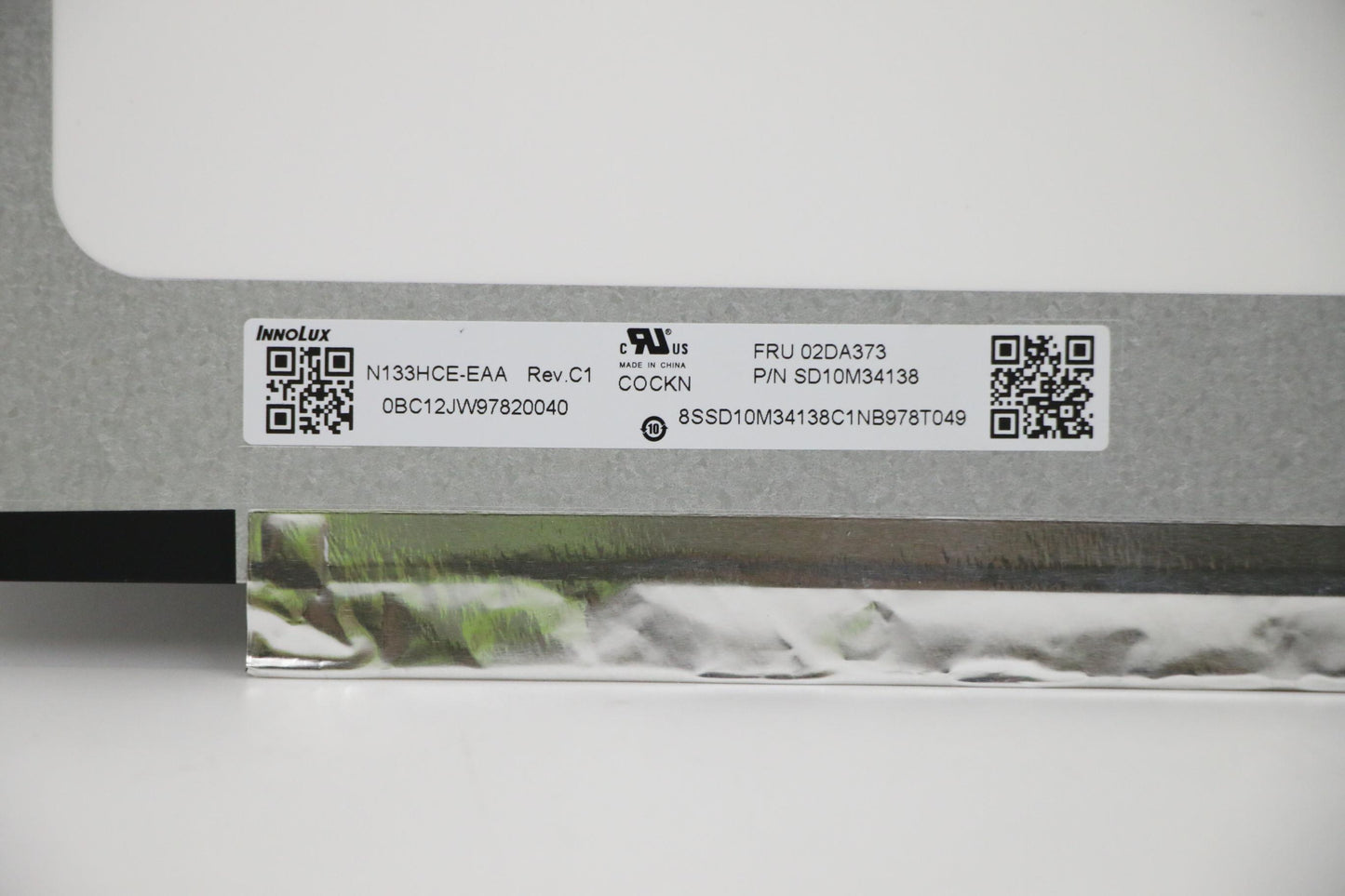 Lenovo Display, 13.3", FHD, Non-Touch, Anti-Glare, IPS, 250nit - 02DA373