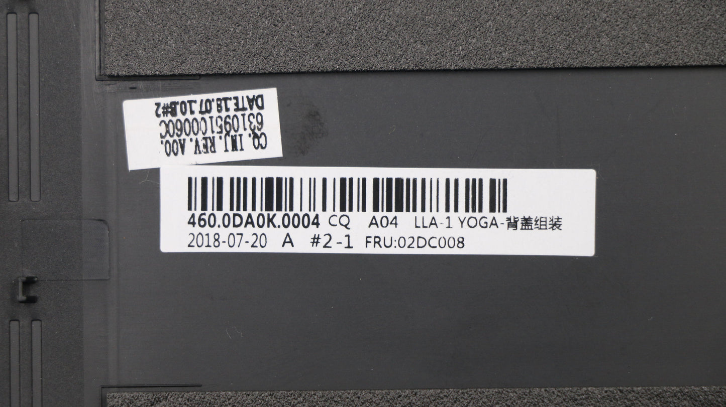 Lenovo - A Cover, Yoga Series - 02DC008