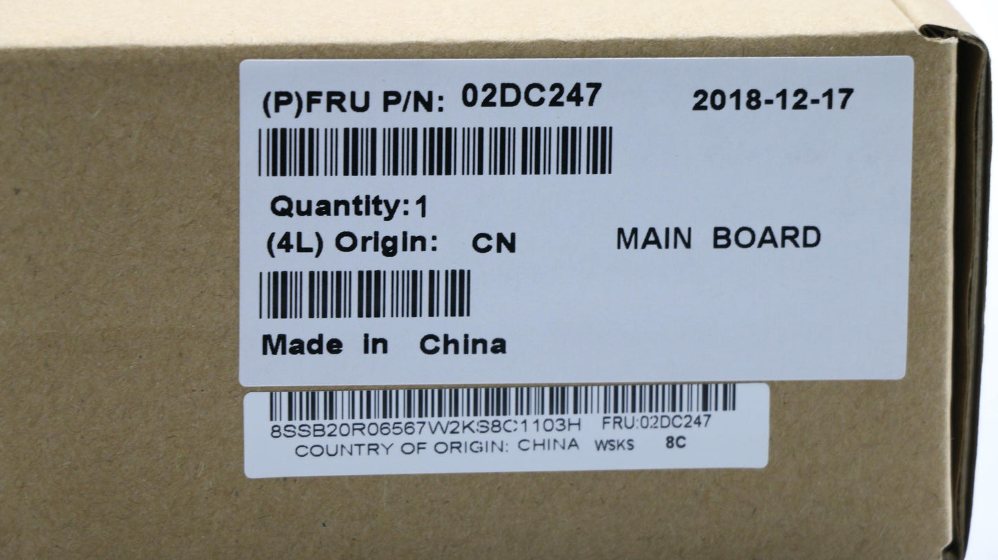 Lenovo System Board, 8GB RAM, Windows - 02DC247