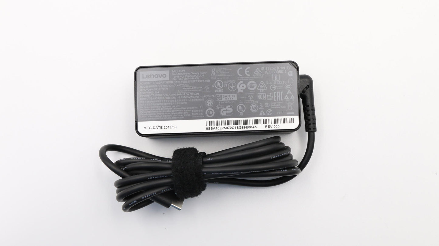 Lenovo Pd,45W,20/15/9/5V,3P,Ww,Chy - 02DL104